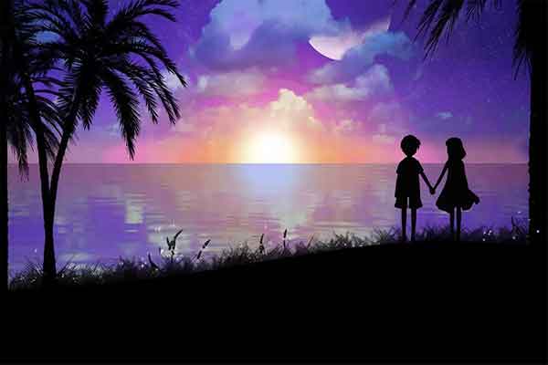 平静的爱伤感qq日志：或许爱情只有回忆的甜美